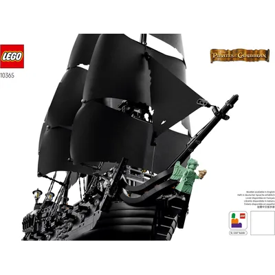Captain Jack Sparrow's Pirate Ship — instructions