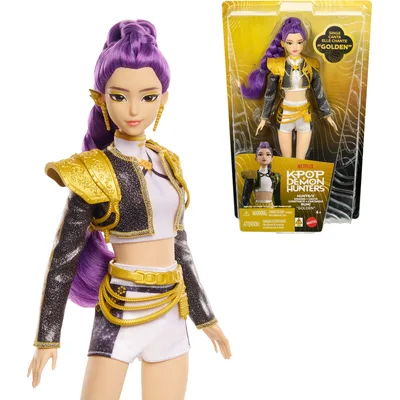 KPop Demon Hunters Rumi “Golden” Singing Doll