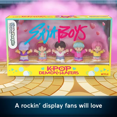 Little People Collector KPop Demon Hunters: Saja Boys Set