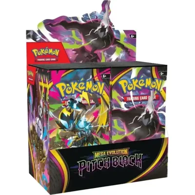 Pokémon TCG: Mega Evolution - Pitch Black Booster Box (36 boosters)